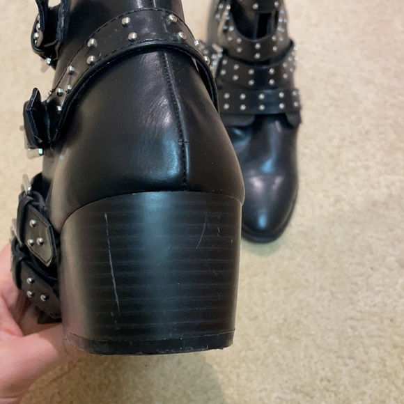 biker boots - Picture 3 of 4